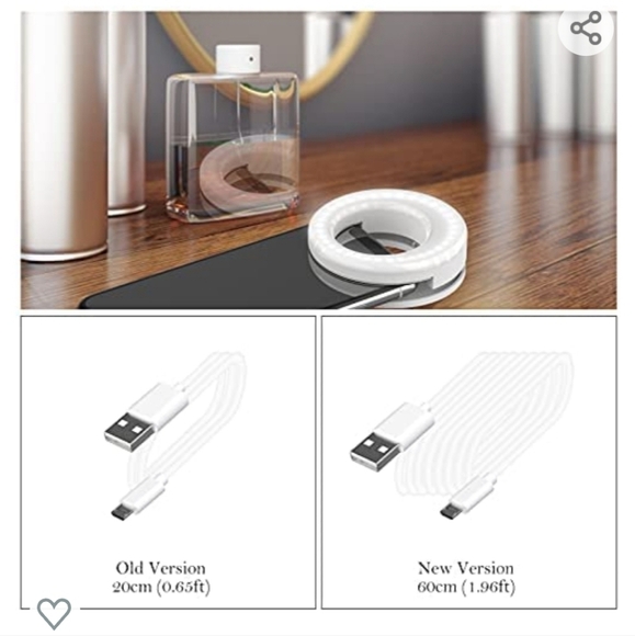QIAYA SELFIE RING LIGHT•CLIPS TO YOUR PHONE, COMPUTER, OR TABLET - Picture 6 of 12